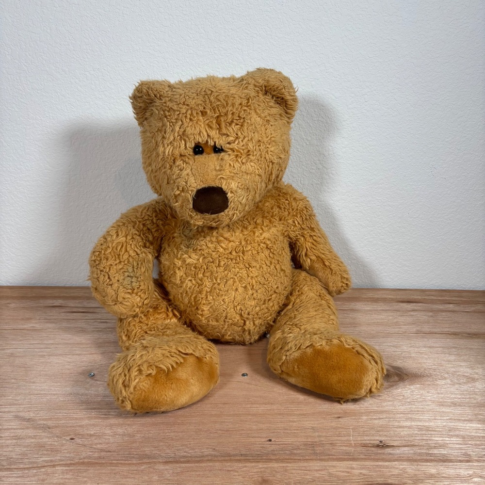 Animal Alley Toys R Us Vintage 2000 Teddy Bear Shaggy Brown Plush 19 inch